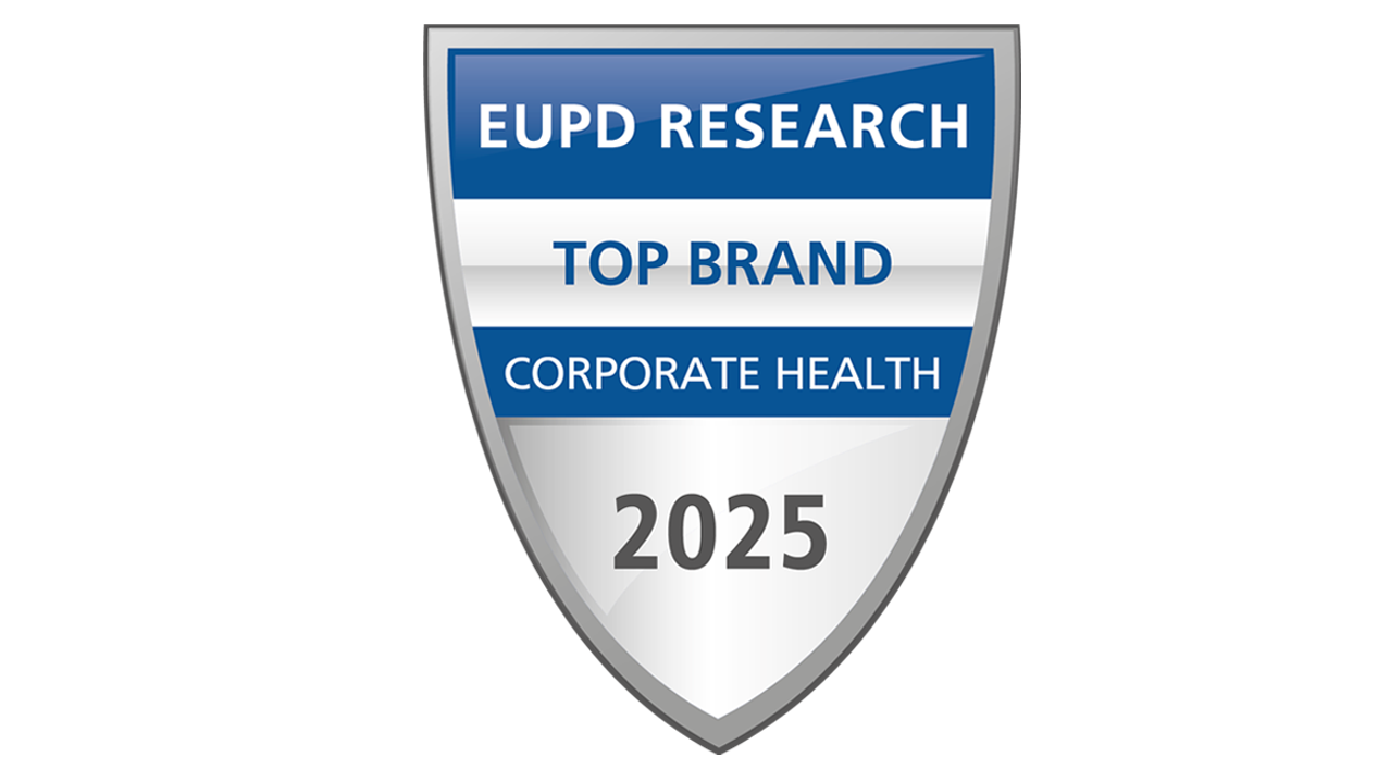 KörperManagement EUPD Top Brand Corporate Health 2025 Siegel